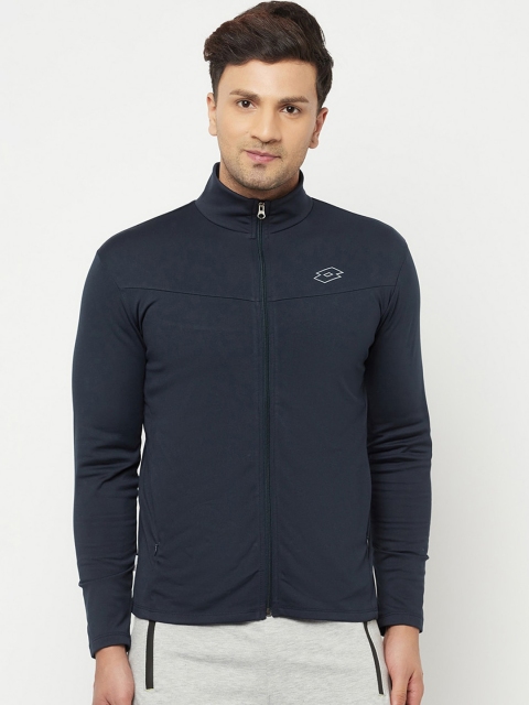 

Lotto Men Navy Blue Lightweight Sporty Jacket