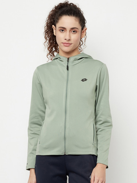 

Lotto Women Green Lightweight Tailored Jacket