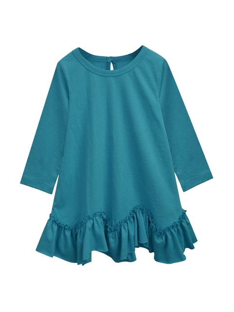 

A T U N Teal A-Line Dress