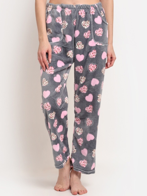 

TAG 7 Women Grey Printed Lounge Pants