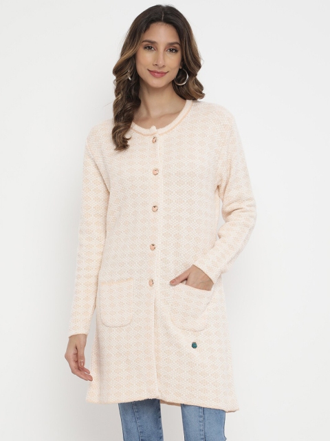 

V2 Value & Variety Women Beige Cardigan