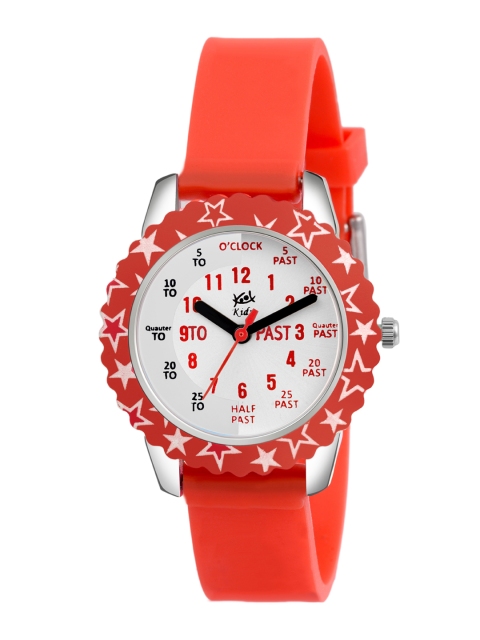 

Kool Kidz Kids Red Brass Dial & Red Wrap Around Straps Analogue Watch