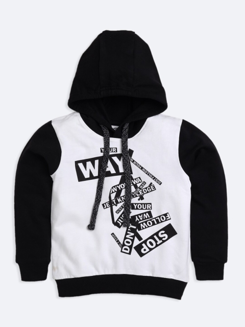 

TAMBOURINE Boys Off White Printed Sweatshirt