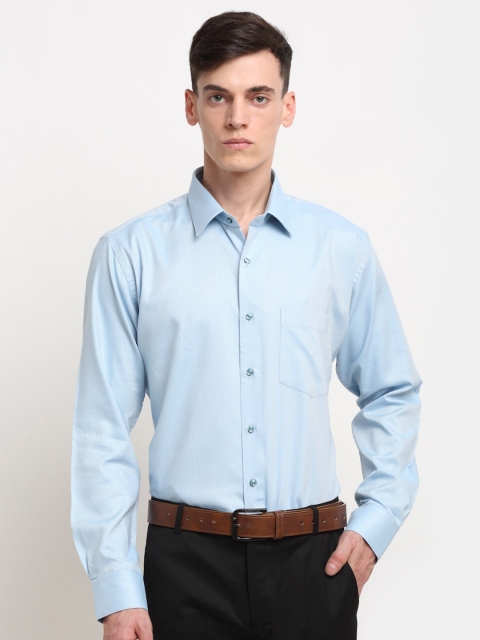 

La Mode Men Blue Slim Fit Formal Shirt