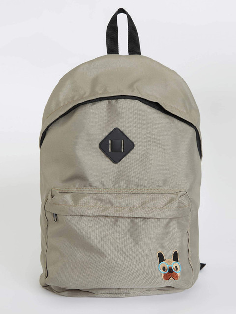 

DeFacto Men Olive Green Applique Detailing Backpack