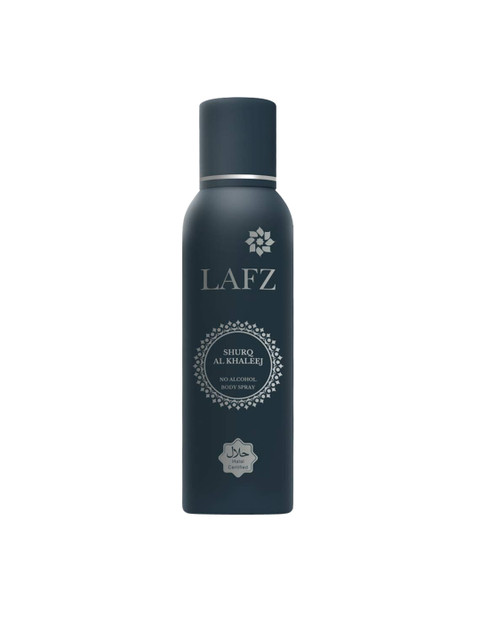 

LAFZ Men Shurq Al Khaleej Body Spray 150 ml, Transparent