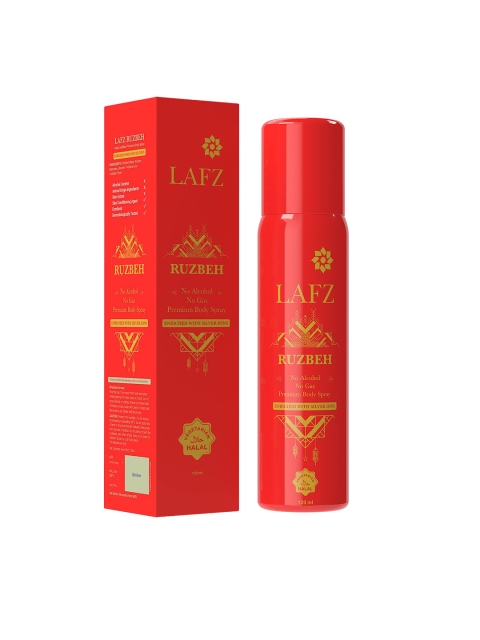 

LAFZ Men Ruzbeh Body Spray 120 ml, Transparent