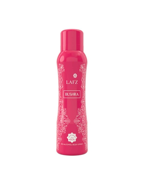 

LAFZ Women Bushra Body Spray 150 ml, Transparent