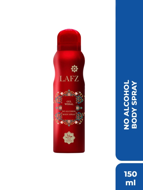 

LAFZ Women Gul Wissal Body Spray 150 ml, Transparent