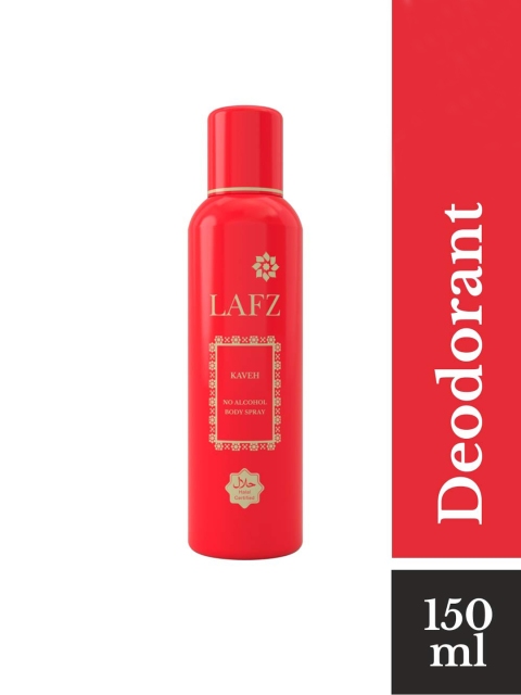 

LAFZ Men Red Kaveh Body Spray 150 ml, Transparent