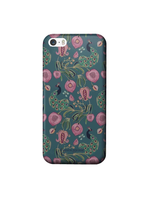 

macmerise Blue & Pink iPhone SE Back Case, Multi
