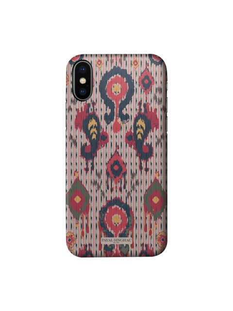 

Macmerise Pink & Green Ikat Tribe iPhone X Back Case