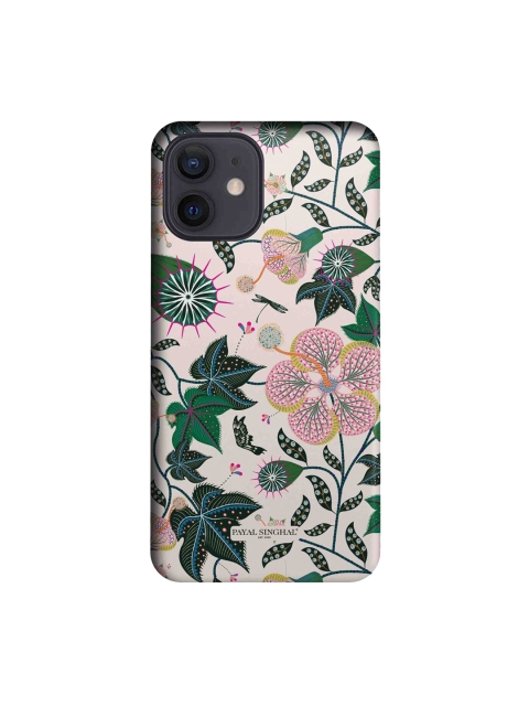 

Macmerise Green & Pink Printed iPhone 12 Back Case