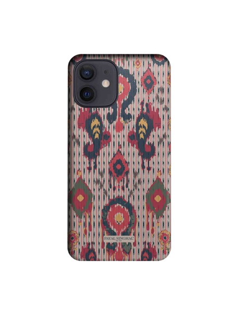 

Macmerise Pink & Purple Printed Plastic iPhone 12 Back Case
