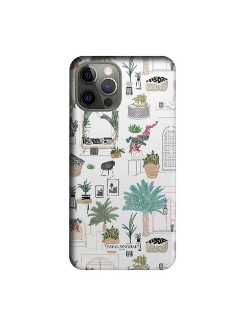 

macmerise White & Green Cafe Morrocco iPhone 12 Pro Back Case