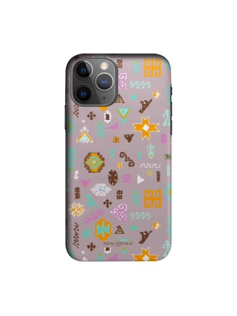 

Macmerise Multicolored Printed Plastic iPhone 11 Pro Max Back Case, Multi