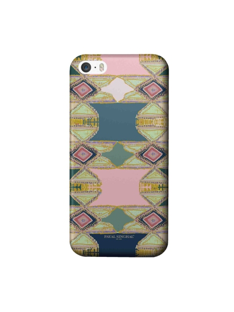 

macmerise Green & Pink Aztec iPhone 5S Back Case