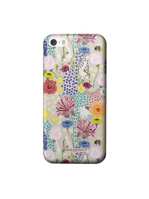 

macmerise Multi-Coloured Printed iPhone 5S Back Case