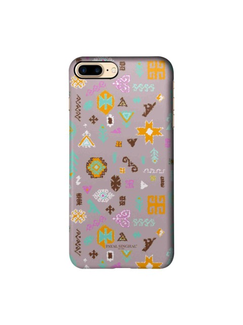 

Macmerise Purple & Pink Printed Plastic iPhone 7 Plus Back Case