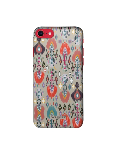 

macmerise Multi-Coloured Printed iPhone SE Back Case