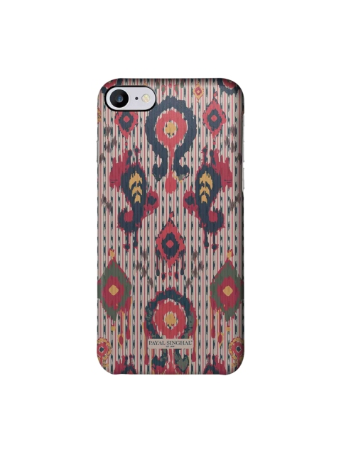 

Macmerise Red & Black Ikat Tribe Big iPhone 7Back Case