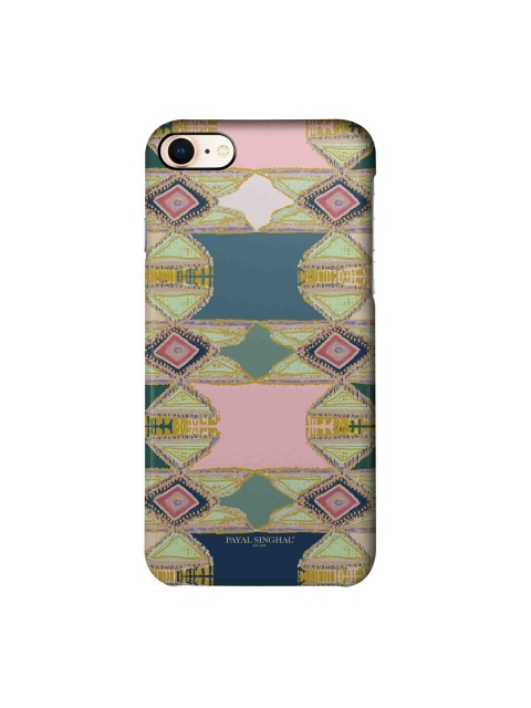 

macmerise Multicolored Patterned iPhone 8 Sleek Back Case, Multi