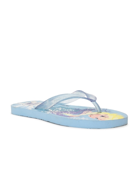 

Disney Girls Blue Printed Flip-Flops