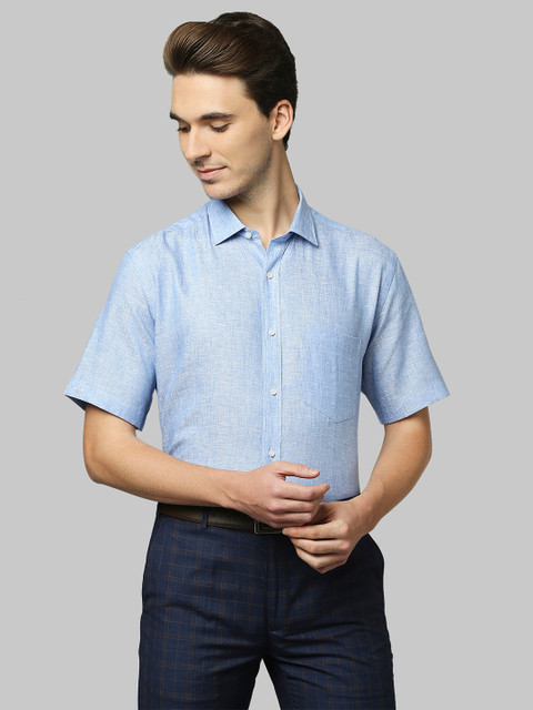 

Park Avenue Men Blue Formal Shirt
