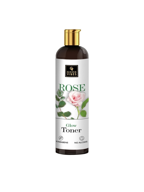 

Good Vibes Rose Glow Toner-500 ml, Transparent