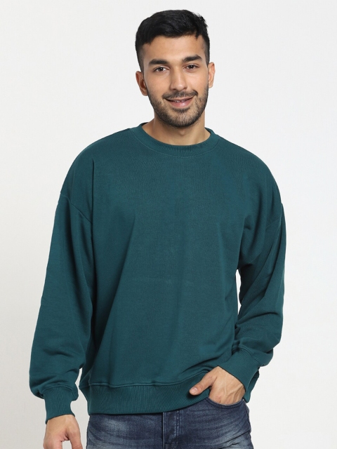 

Bewakoof Men Blue Sweatshirt