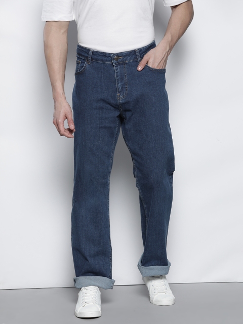 

DeFacto Men Navy Blue Comfort Fit Stretchable Jeans