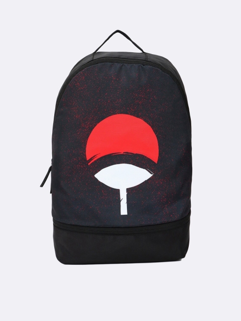 

Bewakoof Unisex Black Graphic Printed Backpack