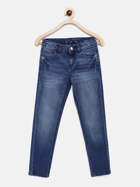 Fame Forever by Lifestyle Girls Blue Skinny Fit Mid Rise Clean Look Jeans available at myntra for Rs.479