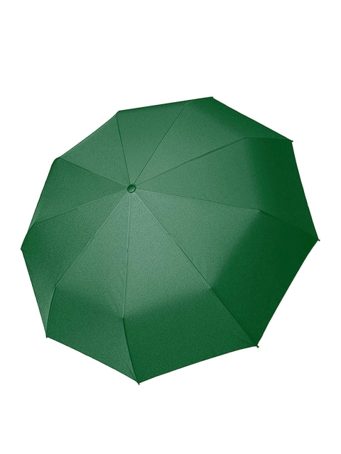 

Frabble8 Green Solid 3-Fold Fully Automatic Umbrella With Cover
