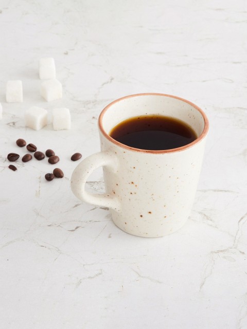 

Home Centre Off White & Beige Textured Bone China Matte Mugs