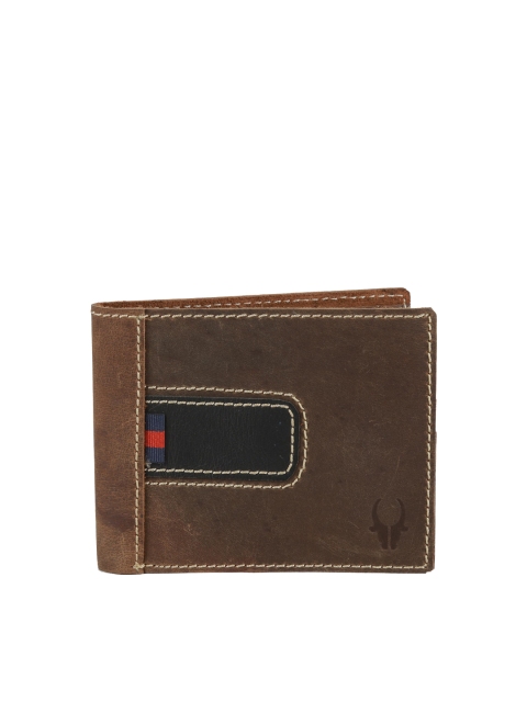 

WildHorn Men Brown Genuine Leather Wallet