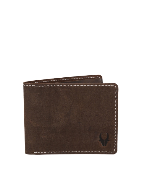 

WildHorn Men Brown Genuine Leather Wallet