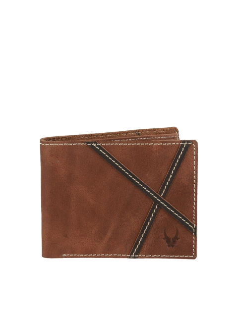 

WildHorn Men Brown Genuine Leather Wallet