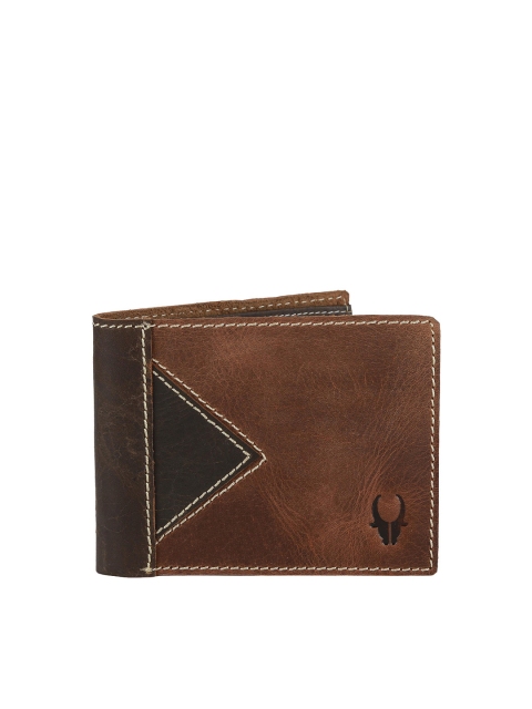 

WildHorn Men Brown Genuine Leather Wallet