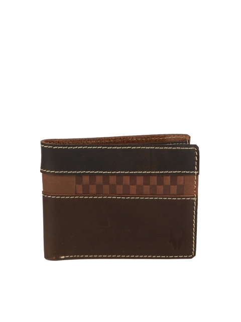 

WildHorn Men Brown Genuine Leather Wallet