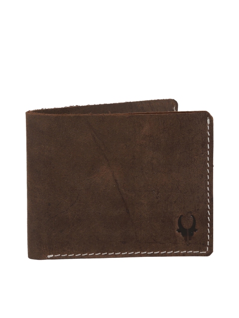 

WildHorn Men Brown Genuine Leather Wallet
