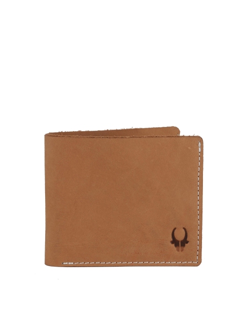 

WildHorn Men Tan Brown Genuine Leather Wallet