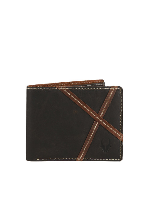 

WildHorn Men Brown Genuine Leather Wallet