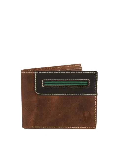 

WildHorn Men Brown Genuine Leather Wallet