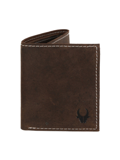 

WildHorn Men Brown Genuine Leather Wallet