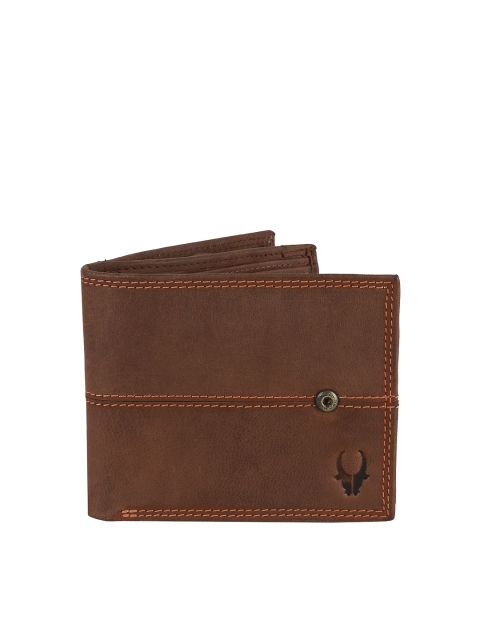 

WildHorn Men Brown Genuine Leather Wallet