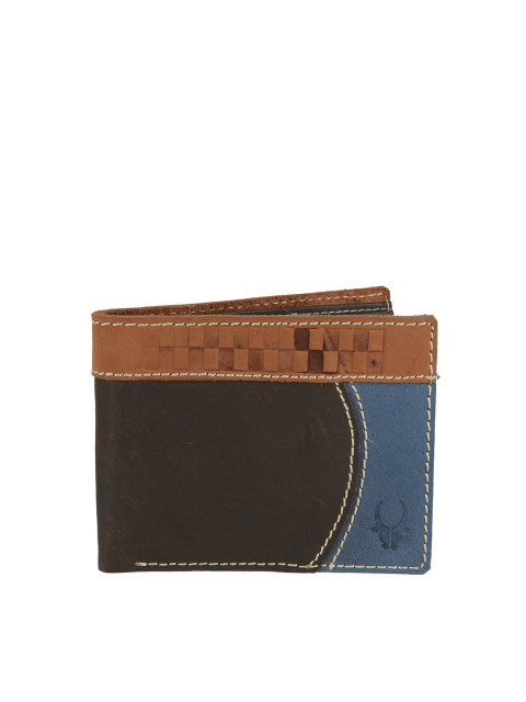 

WildHorn Men Brown Genuine Leather Wallet