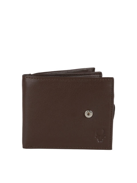 

WildHorn Men Brown Genuine Leather Wallet
