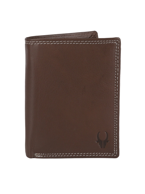 

WildHorn Men Brown Genuine Leather Wallet