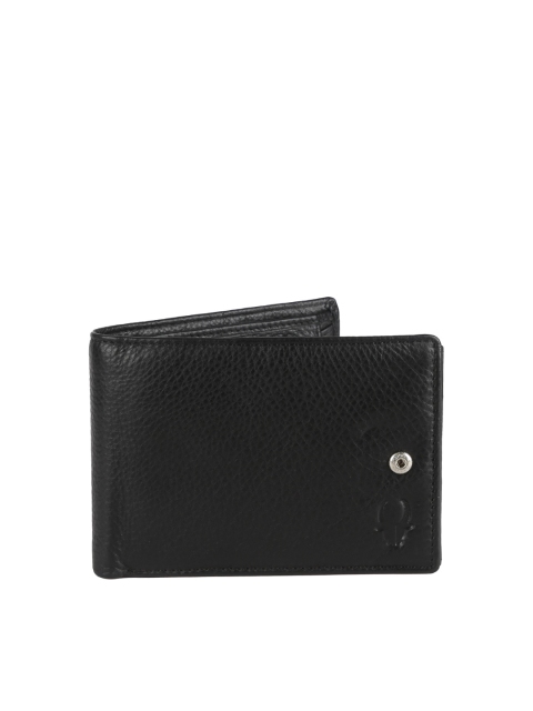 

WildHorn Men Black Genuine Leather Wallet